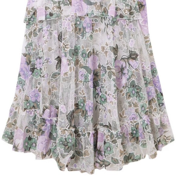 Alice McCall Lavender White Maxi Dress NWT Sz 10 - Picture 8 of 8